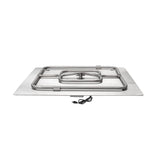 SQUARE FLAT PAN & SQUARE SS BURNER